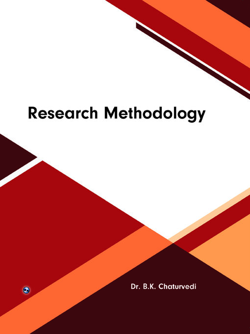 Title details for Research Methodology by B.K.Chaturvedi - Wait list